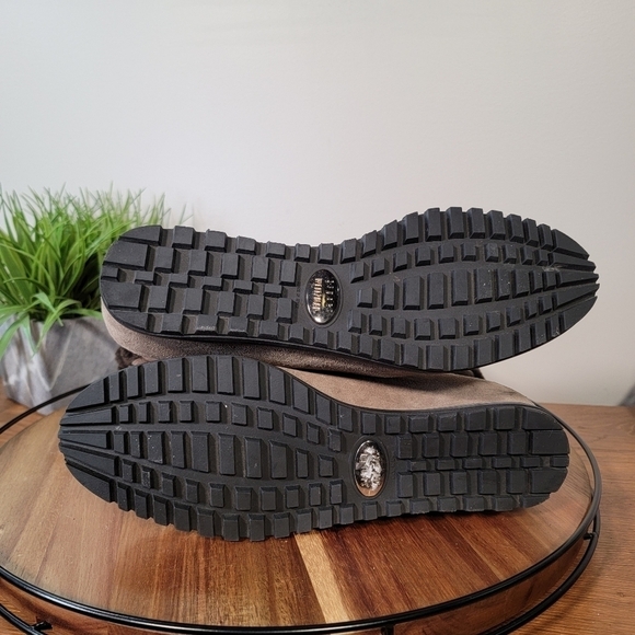 Stuart Weitzman Suede Hidden Wedge Slouch Faux Fur Lined Winter Boots Size 11 - Picture 14 of 15